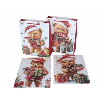 Dekor. torebki papierowe mix 32cm/26cm/10cm