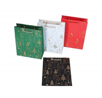 Dekor. torebki papierowe mix kol. 23cm/18cm/8cm