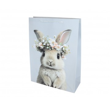 Dekor. torebki papierowe mix kol.42cm/31cm/12cm