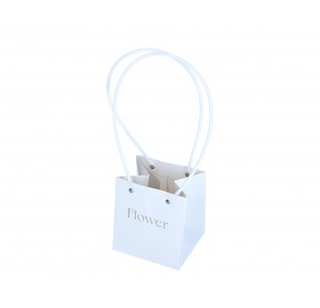 Dekor. torebki papierowe na kwiaty 13cm/11cm/11cm