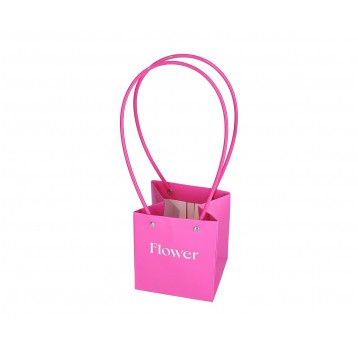 Dekor. torebki papierowe na kwiaty 13cm/11cm/11cm