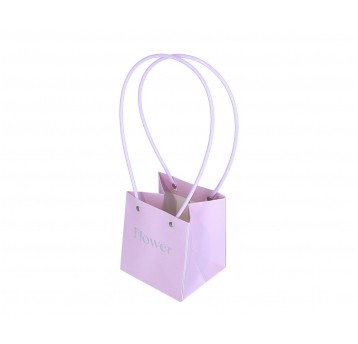 Dekor. torebki papierowe na kwiaty 13cm/11cm/11cm