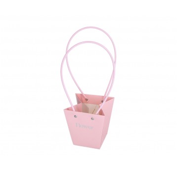 Dekor. torebki papierowe na kwiaty 13cm/12cm