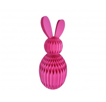 Dekor. zajączki róźowe z papieru śr 64cm/144cm