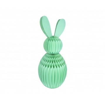 Dekor.zajączki zielone z papieru śr 64/144cm