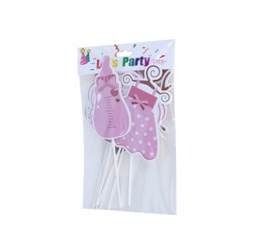 Dekoracja papierowa mix 29cm/19cm