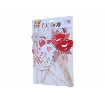 Dekoracja z papieru mix 31cm/22cm