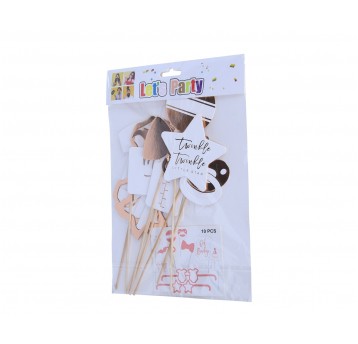 Dekoracja z papieru mix 31cm/22cm