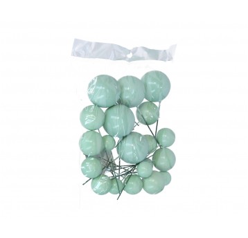 Dekoracyje kulki z tworzywa sztucznego mix rozm.