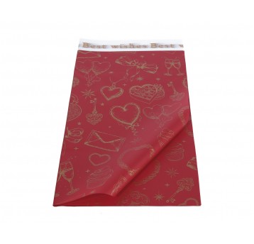 Dekoracyjna folia do pakowania 57cm/57cm