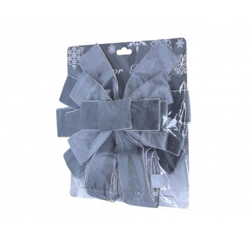 Dekoracyjna kokarda z poliestru 32cm/33cm