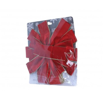 Dekoracyjna kokarda z poliestru 32cm/33cm