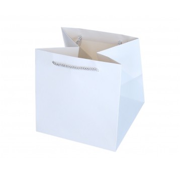 Dekoracyjna torebka papierowa 20cm/20cm/20cm