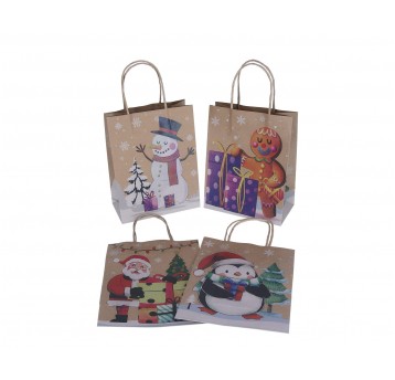 Dekoracyjna torebka papierowa 23cm/18cm/9cm