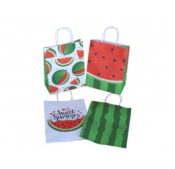 Dekoracyjna torebka papierowa mix 27cm/21cm/10cm