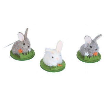 Dekoracyjne artykuły wielkanocne mix 9cm