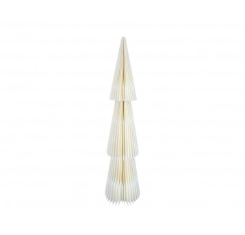 Dekoracyjne choinki z papieru śr 30cm/118cm