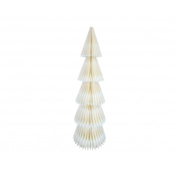 Dekoracyjne choinki z papieru śr 36cm/118cm