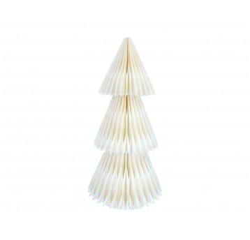 Dekoracyjne choinki z papieru śr 38cm/79cm