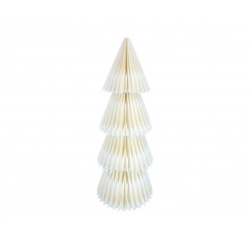 Dekoracyjne choinki z papieru śr 38cm/99cm