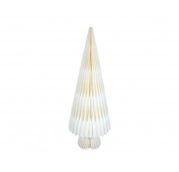 Dekoracyjne choinki z papieru śr 44cm/118cm