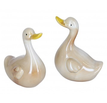 Dekoracyjne figurki z ceramiki s/2 kpl.