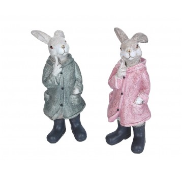 Dekoracyjne figurki z polirezynu AB mix 21cm