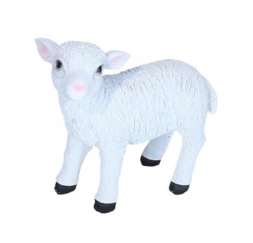 Dekoracyjne figurki z polirezynu-baranek 22cm/22cm