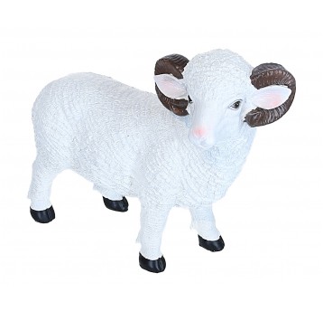 Dekoracyjne figurki z polirezynu-baranek 24cm/28cm