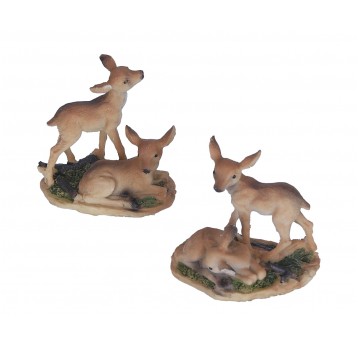 Dekoracyjne figurki z polirezynu mix 10cm/10cm