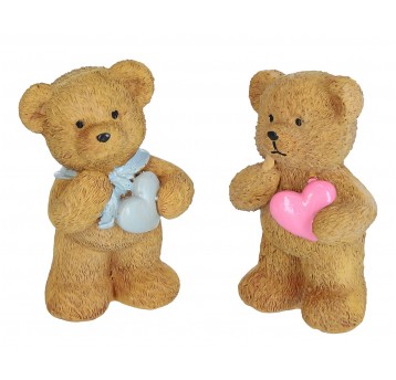 Dekoracyjne figurki z polirezynu mix 10cm/6cm