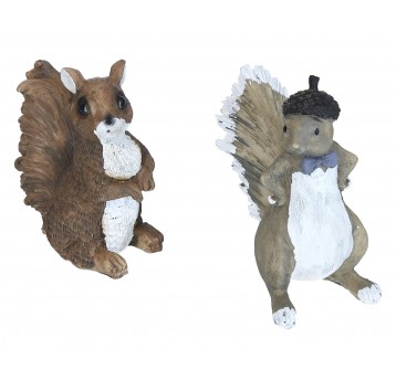 Dekoracyjne figurki z polirezynu mix 11cm/8cm