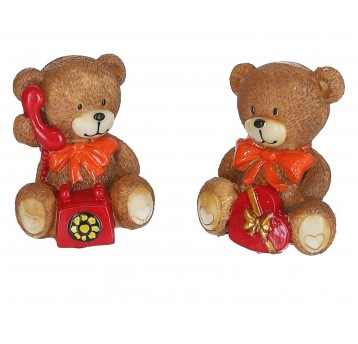 Dekoracyjne figurki z polirezynu mix 12cm/9cm