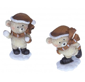 Dekoracyjne figurki z polirezynu mix 12cm