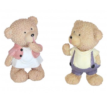 Dekoracyjne figurki z polirezynu mix 15cm/10cm