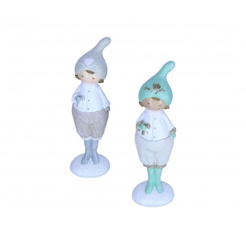 Dekoracyjne figurki z polirezynu mix 20cm