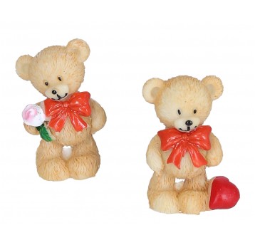 Dekoracyjne figurki z polirezynu mix 4cm