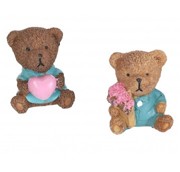 Dekoracyjne figurki z polirezynu mix 6cm/5cm