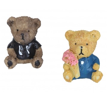 Dekoracyjne figurki z polirezynu mix 6cm/5cm