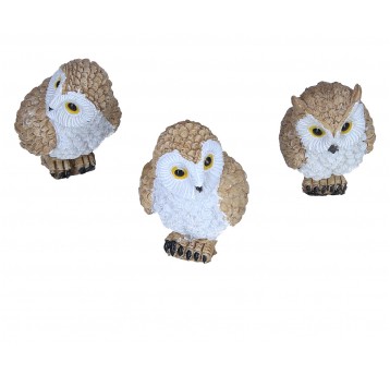 Dekoracyjne figurki z polirezynu mix 7cm/4cm