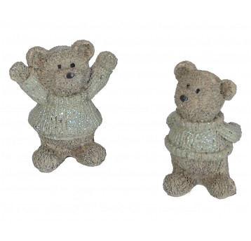 Dekoracyjne figurki z polirezynu mix 8cm