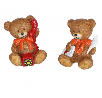 Dekoracyjne figurki z polirezynu mix 8cm/6cm