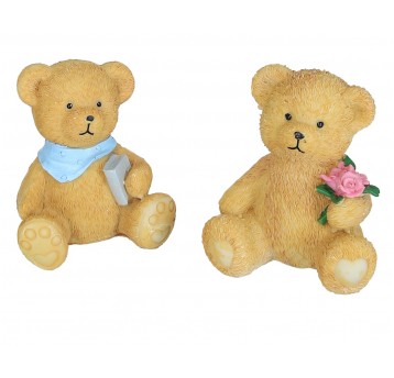 Dekoracyjne figurki z polirezynu mix 9cm/8cm