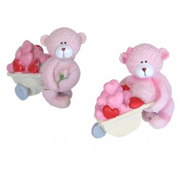 Dekoracyjne figurki z polirezynu mix AB 8cm/7cm