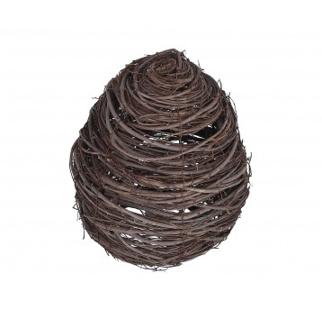 Dekoracyjne jajko z wikliny śr 16cm/22cm