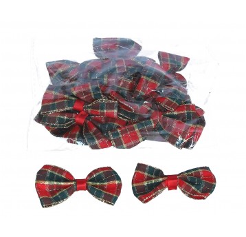 Dekoracyjne kokardki z poliestru 4cm/6cm