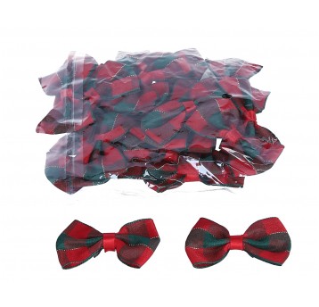 Dekoracyjne kokardki z poliestru 4cm/6cm