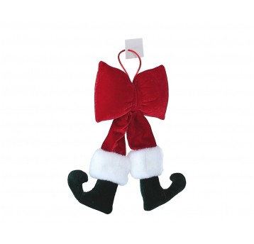 Dekoracyjne kokardy z weluru 20cm/15cm