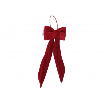 Dekoracyjne kokardy z weluru 28cm/12cm