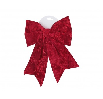 Dekoracyjne kokardy z weluru 28cm/26cm